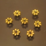 Бусна разделитель Дейзи Античное золото 4мм 50 штук #01247