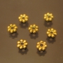 Бусна разделитель Дейзи Античное золото 4мм #01247