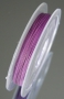 Ювелирный тросик пурпурный 10м #00925/1